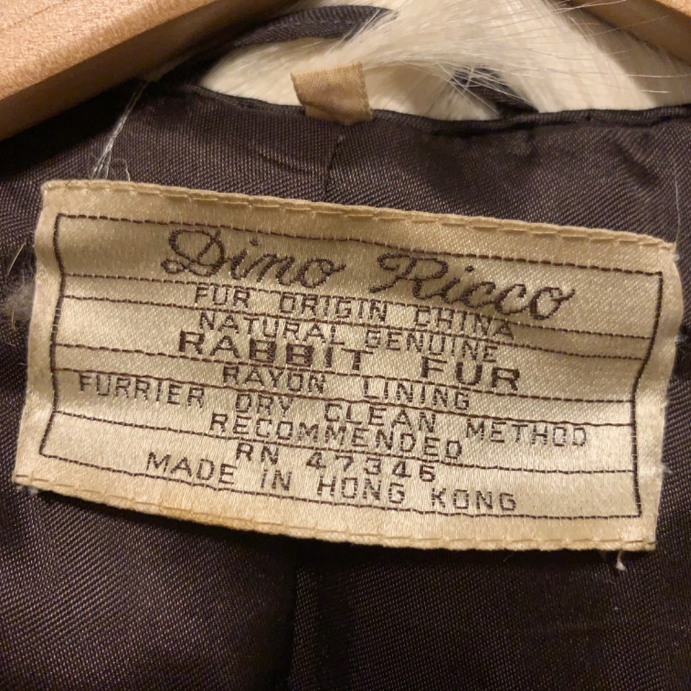 Vintage Rabbit fur jacket - Picture 2 of 4